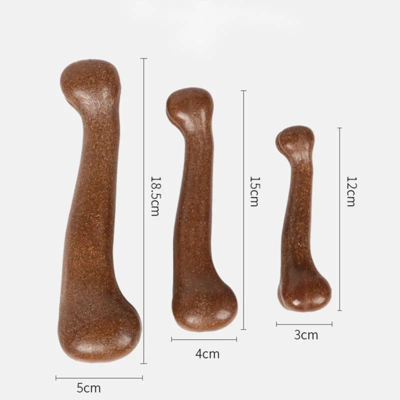 Indestructible Dog Bone Chew Toy – Natural, Non-Toxic Dental Chew for Small, Medium, and Large Dogs