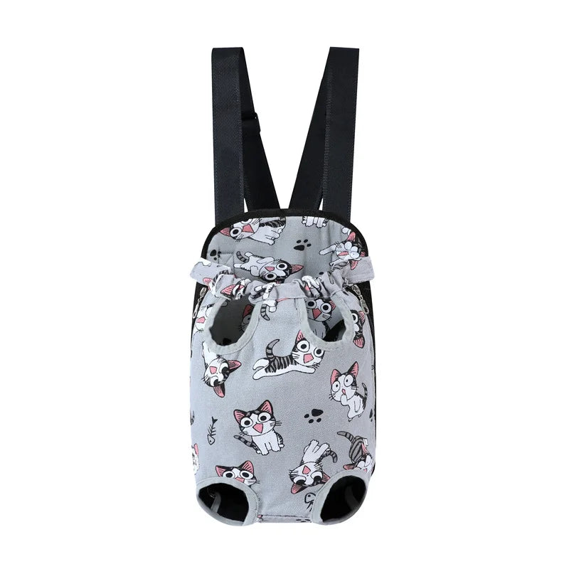 Camouflage Dog Backpack – Breathable, Adjustable Pet Carrier for Travel & Outdoor Adventures