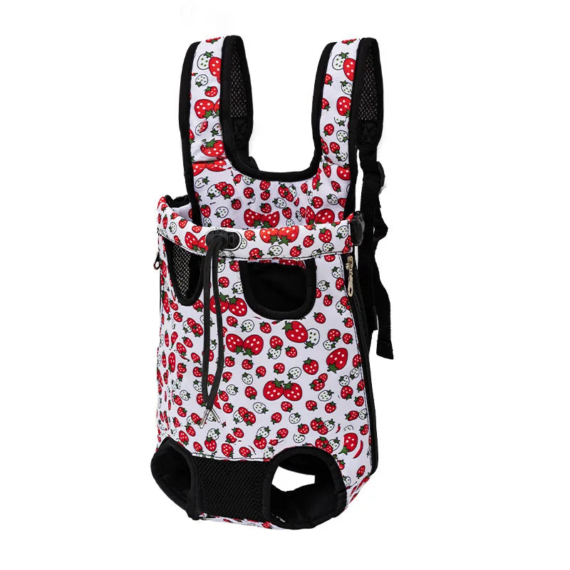 Camouflage Dog Backpack – Breathable, Adjustable Pet Carrier for Travel & Outdoor Adventures