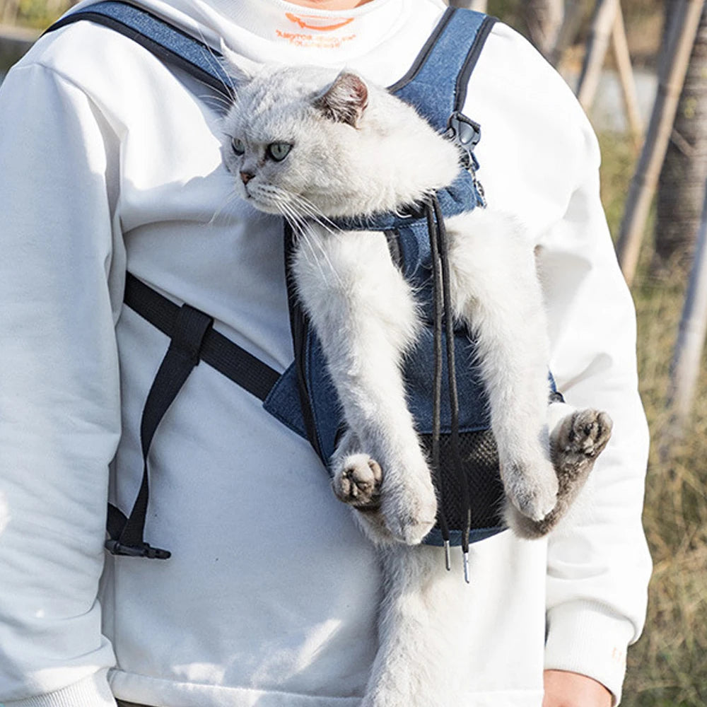 Camouflage Dog Backpack – Breathable, Adjustable Pet Carrier for Travel & Outdoor Adventures