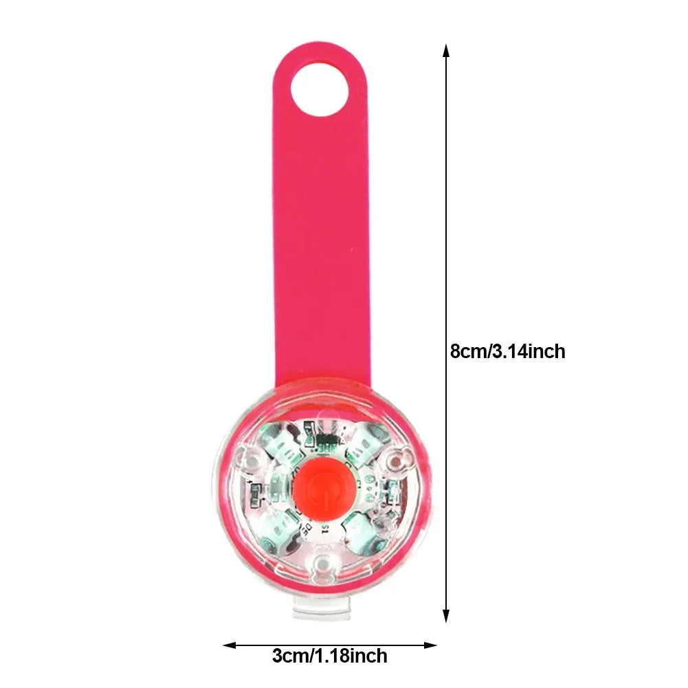USB Rechargeable LED Safety Light Pendant for Dogs & Cats