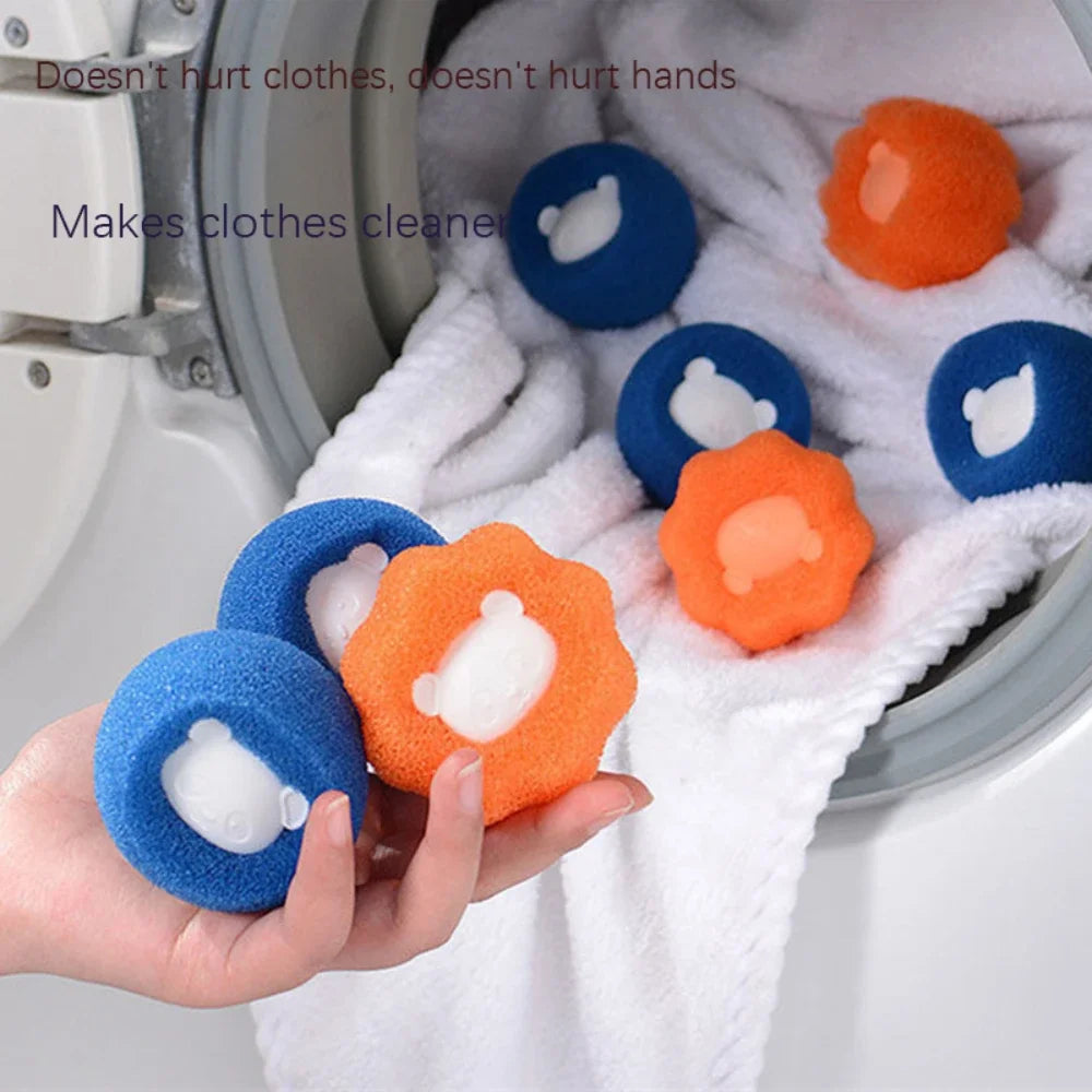 Sponge Laundry Ball for Pet Hair & Lint Removal – Reusable Pet Hair Remover