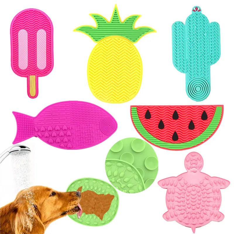 Dog Licking Pad – Slow Feeder & Bath Distraction Mat for Dogs