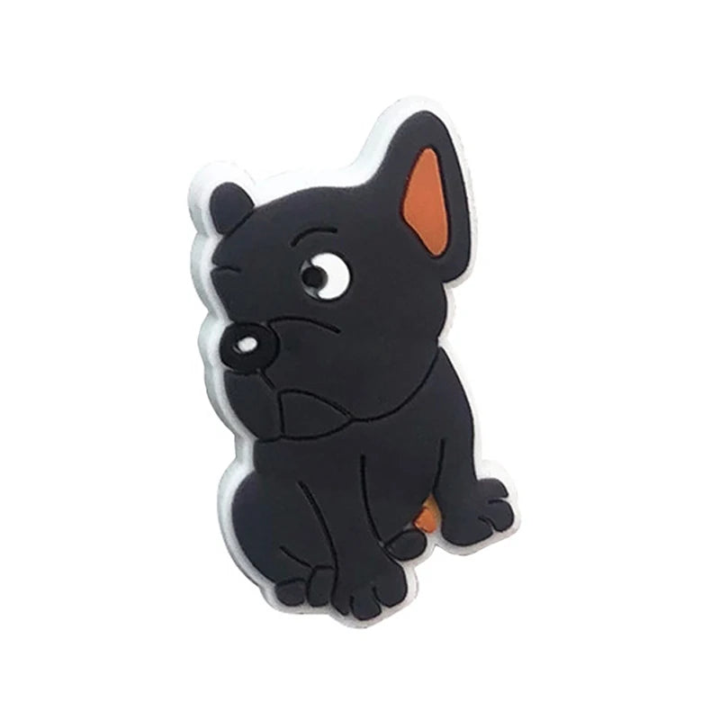 Cute Dog Shoe Charms Pins for Crocs – Fun Clog & Sandal Accessories for Kids & Women