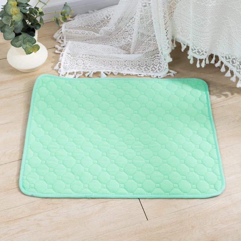 Reusable Absorbent Dog Pee Pad Blanket for Training and Car Seat Cove
