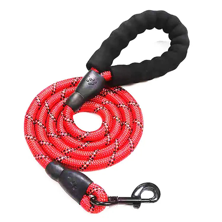 Reflective Dog Leash – Durable Pet Leash for Small, Medium, and Large Dogs