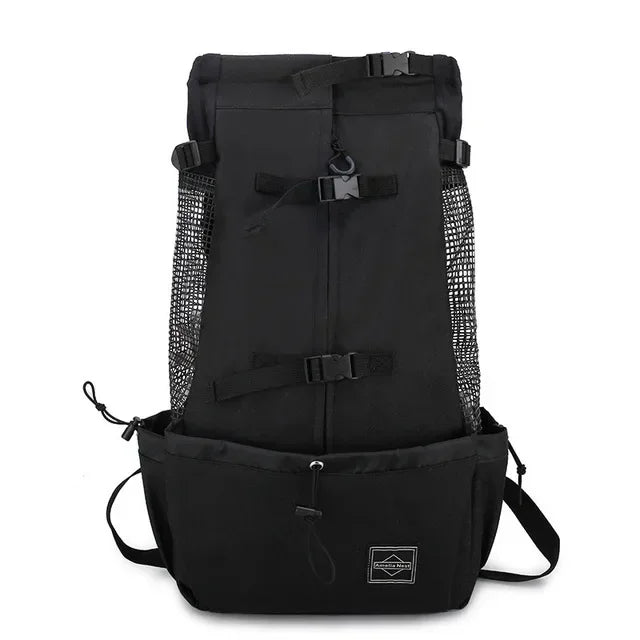 Breathable Dog Carrier Backpack – Reflective, Portable Pet Travel Bag for Cats & Small Dogs