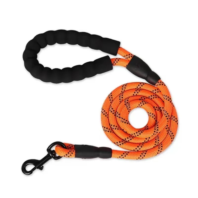 Reflective Dog Leash – Durable Pet Leash for Small, Medium, and Large Dogs