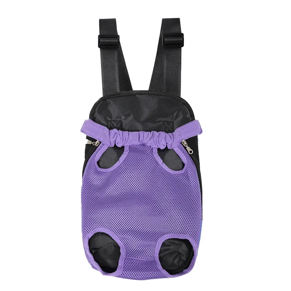 Camouflage Dog Backpack – Breathable, Adjustable Pet Carrier for Travel & Outdoor Adventures