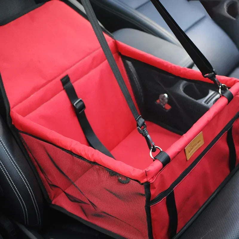 Portable Central Car Dog Seat Bed – Safe Travel Carrier for Small Pets
