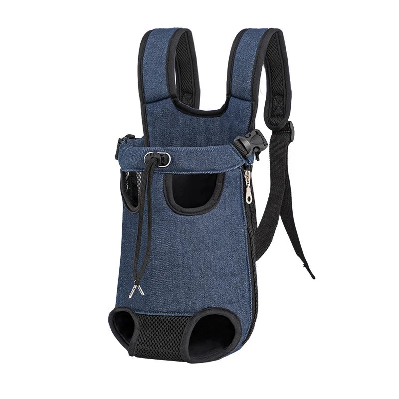 Camouflage Dog Backpack – Breathable, Adjustable Pet Carrier for Travel & Outdoor Adventures
