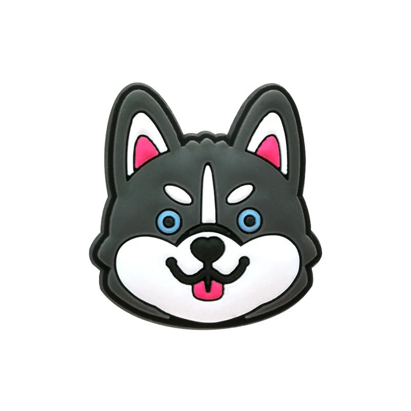 Cute Dog Shoe Charms Pins for Crocs – Fun Clog & Sandal Accessories for Kids & Women
