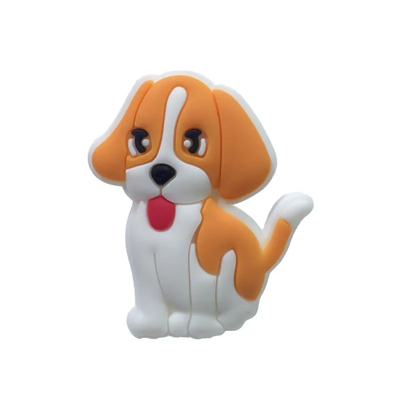 Cute Dog Shoe Charms Pins for Crocs – Fun Clog & Sandal Accessories for Kids & Women