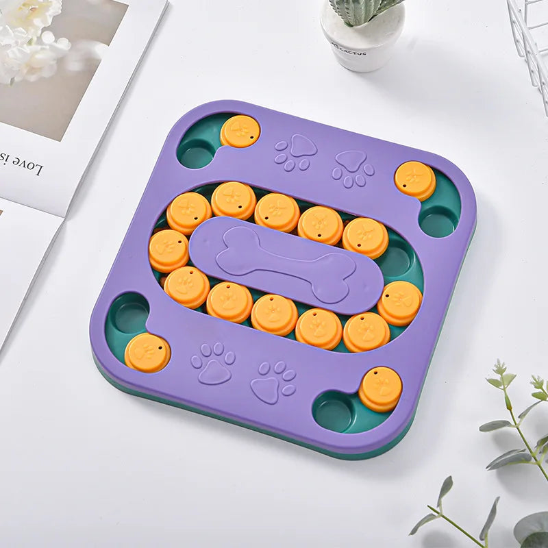Interactive Dog Puzzle Toy - Slow Feeder & IQ Booster