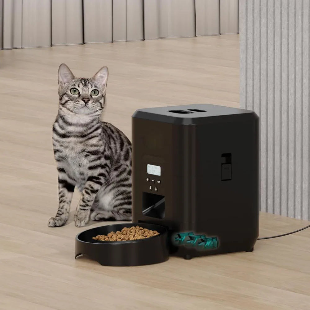 Smart Automatic Pet Feeder with Timed Meal Control and Spill Prevention