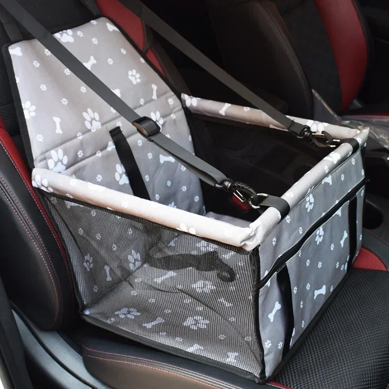 Portable Central Car Dog Seat Bed – Safe Travel Carrier for Small Pets