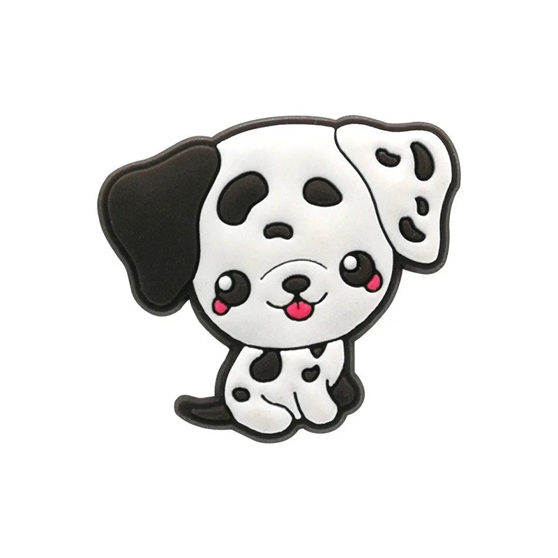 Cute Dog Shoe Charms Pins for Crocs – Fun Clog & Sandal Accessories for Kids & Women
