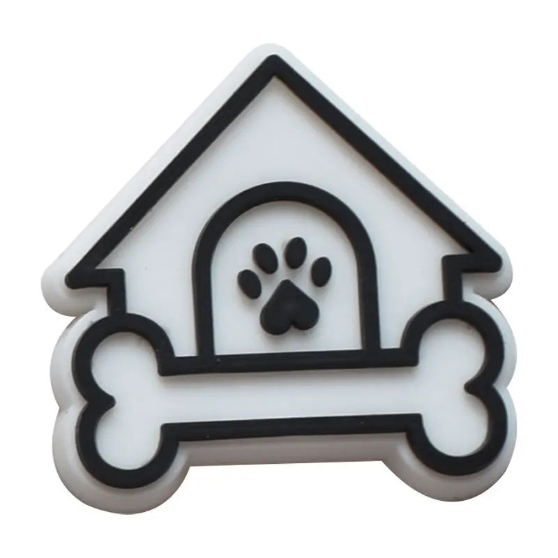 Cute Dog Shoe Charms Pins for Crocs – Fun Clog & Sandal Accessories for Kids & Women