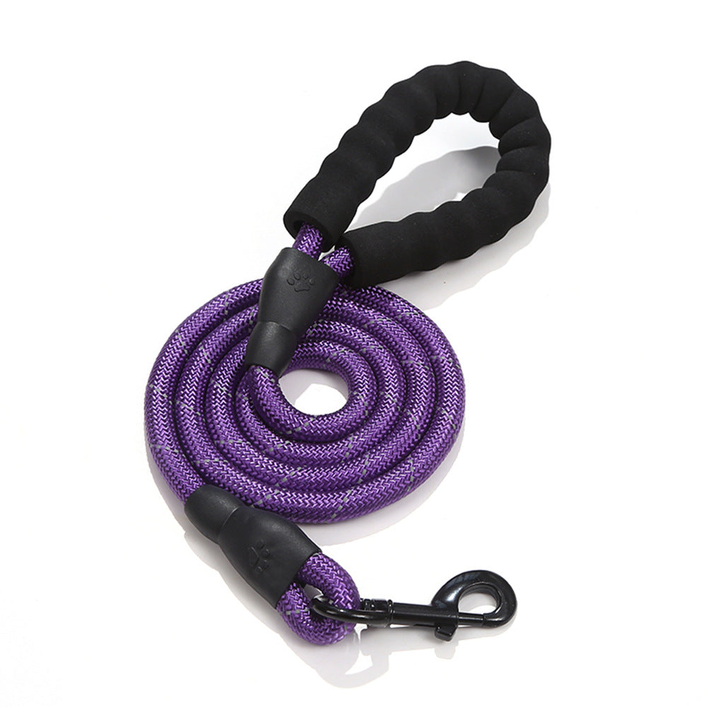 Reflective Dog Leash – Durable Pet Leash for Small, Medium, and Large Dogs