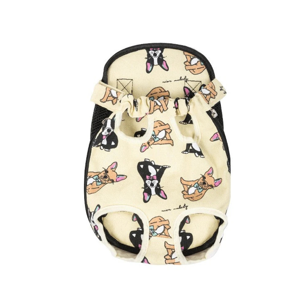 Camouflage Dog Backpack – Breathable, Adjustable Pet Carrier for Travel & Outdoor Adventures