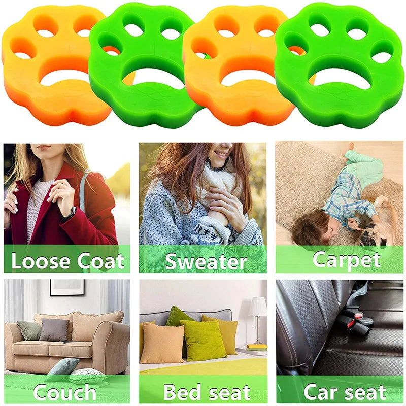 Pet Hair Remover Brush - Reusable Lint Trap