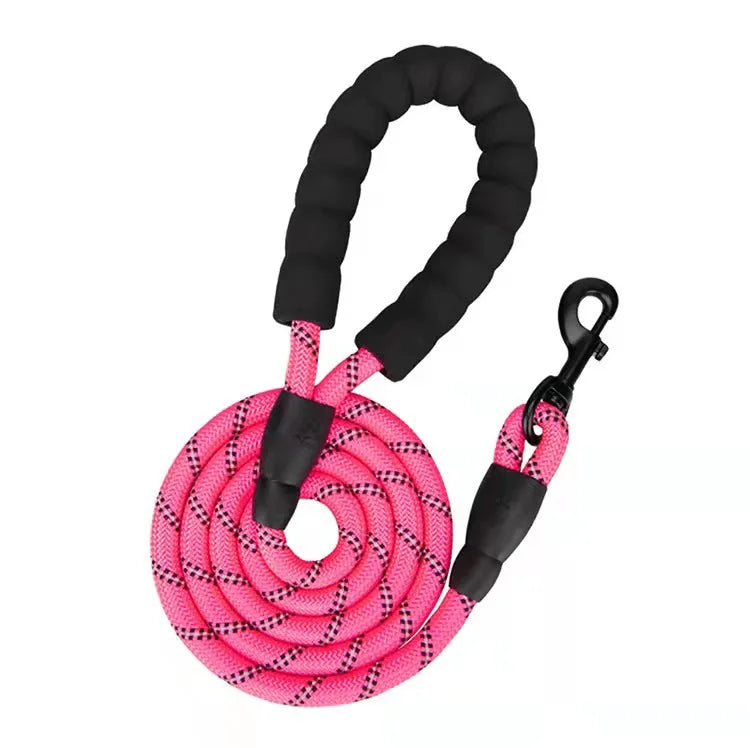 Reflective Dog Leash – Durable Pet Leash for Small, Medium, and Large Dogs