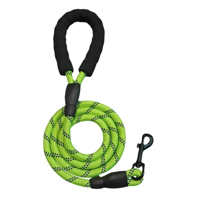 Reflective Dog Leash – Durable Pet Leash for Small, Medium, and Large Dogs