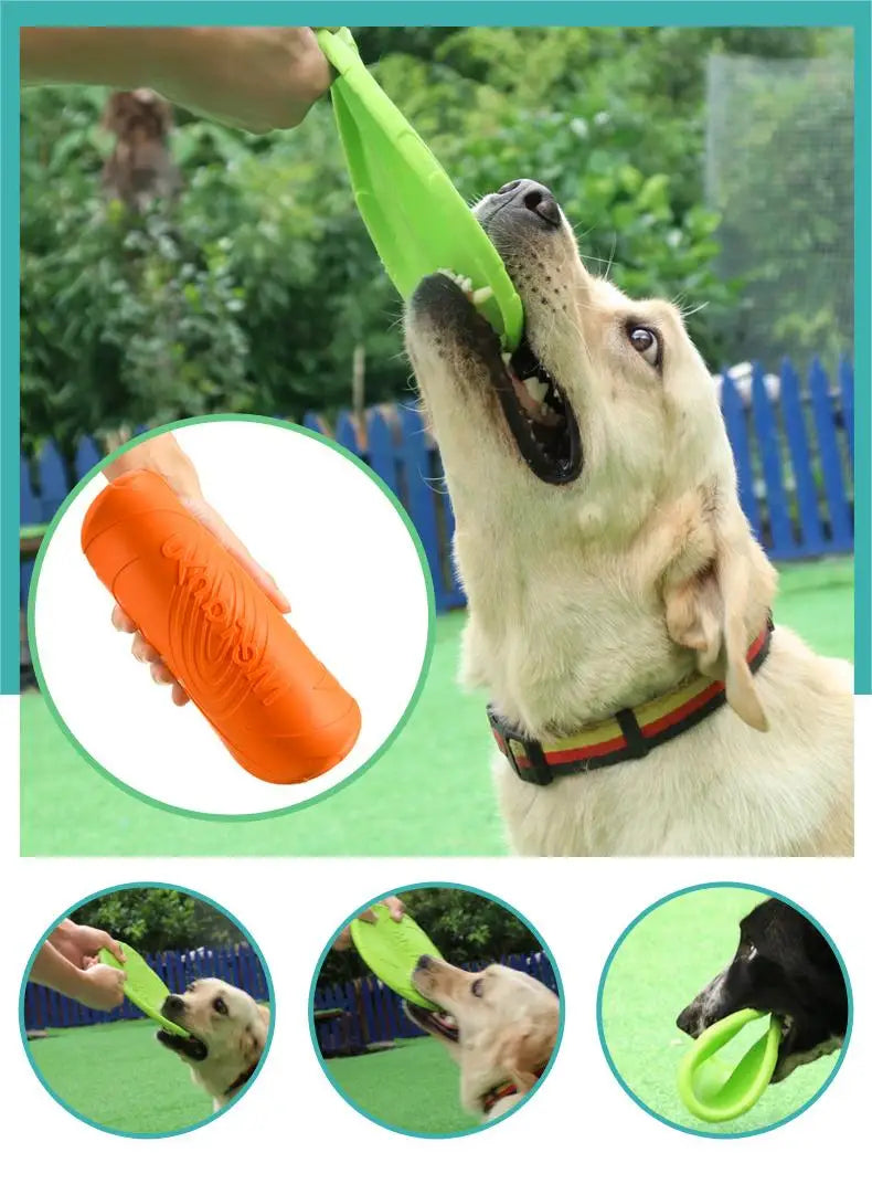 Durable Bite-Resistant Dog Flying Disc – Outdoor Training & Interactive Toy