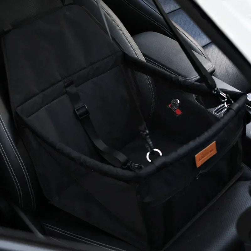 Portable Central Car Dog Seat Bed – Safe Travel Carrier for Small Pets