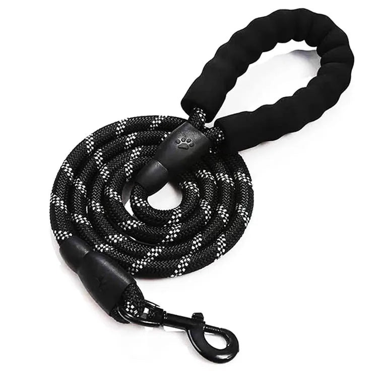 Reflective Dog Leash – Durable Pet Leash for Small, Medium, and Large Dogs
