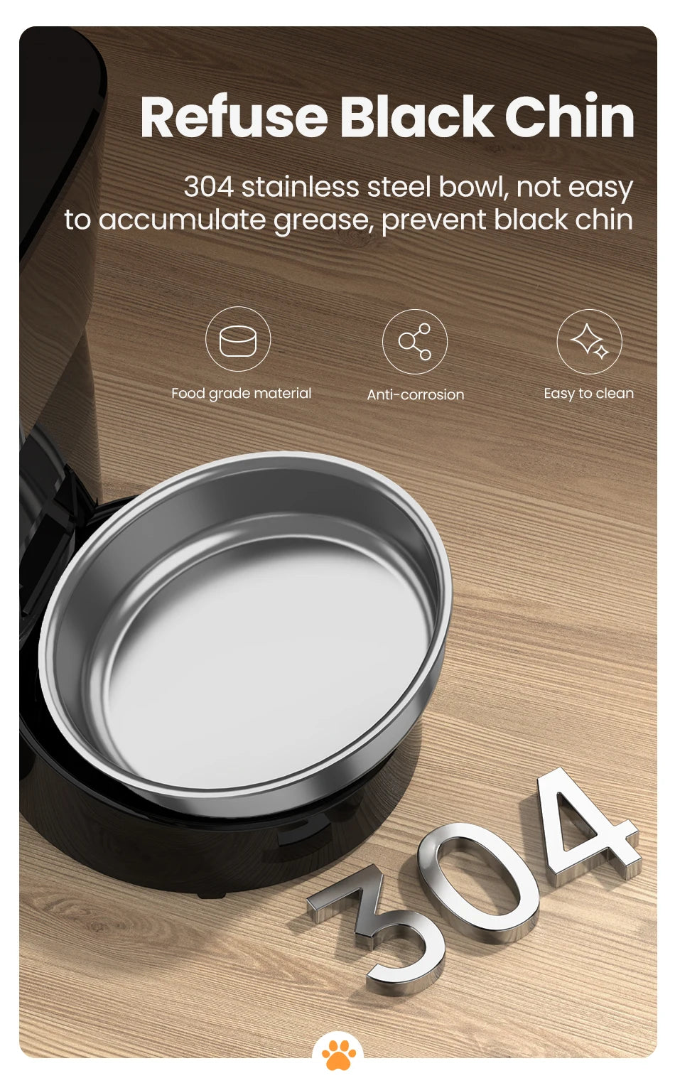 2L Automatic Pet Feeder with Portion Control and Anti-Jam Design