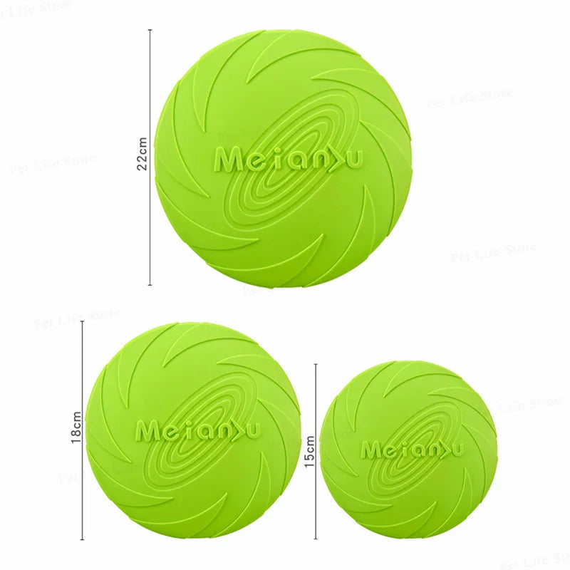 Durable Bite-Resistant Dog Flying Disc – Outdoor Training & Interactive Toy