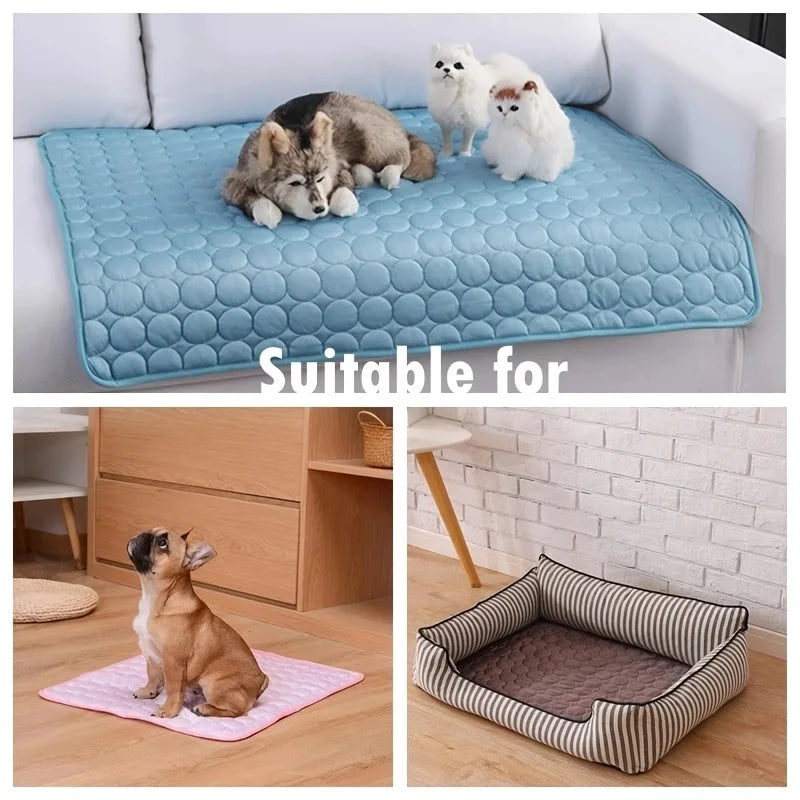 Dog Cooling Mat - Summer Relief for Pets