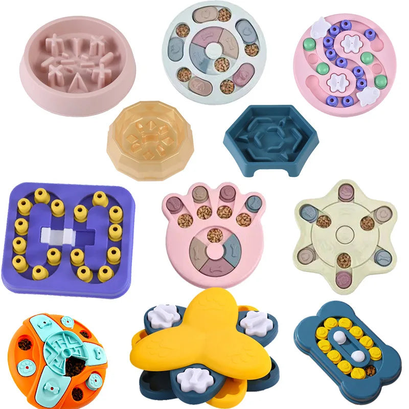 Interactive Dog Puzzle Toy - Slow Feeder & IQ Booster