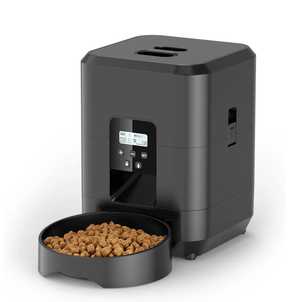 Smart Automatic Pet Feeder with Timed Meal Control and Spill Prevention