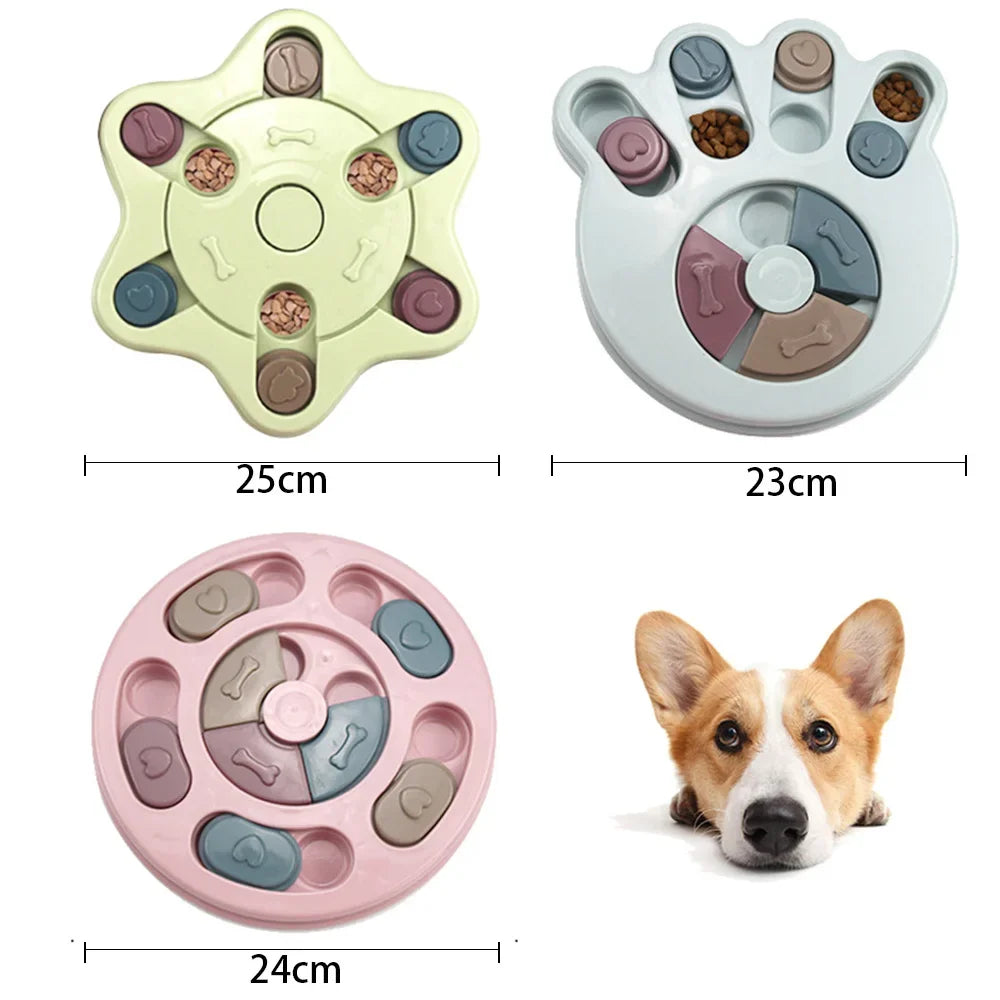 Interactive Dog Puzzle Toy - Slow Feeder & IQ Booster