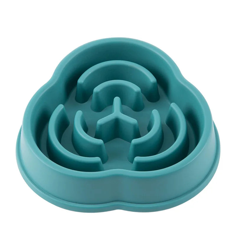 Slow Feeder Dog Bowl - Anti-Choking, Non-Slip Pet Bowl for Healthy Eating, Multiple Shapes & Colors