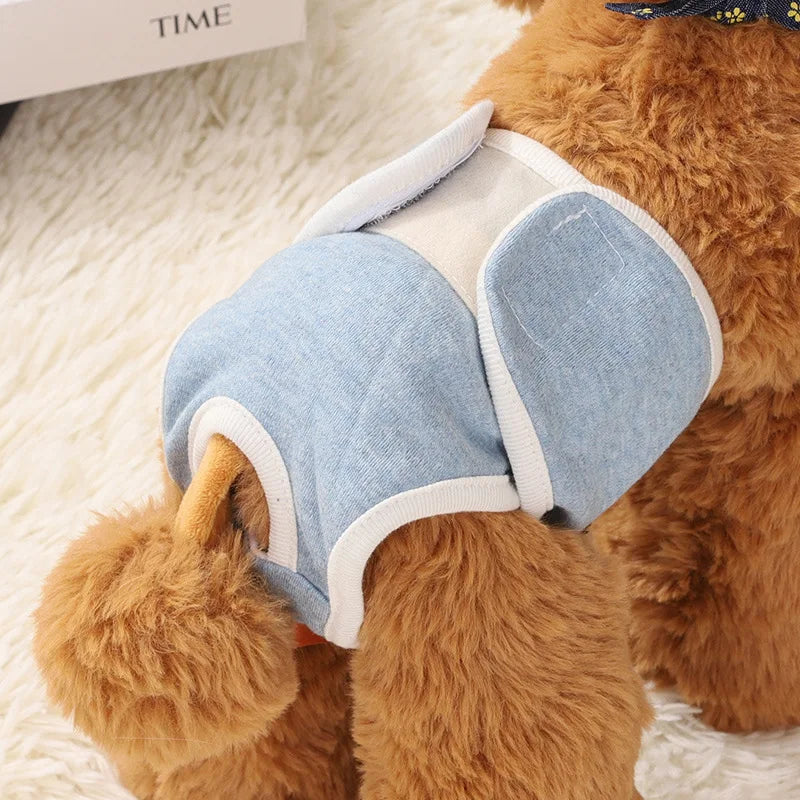 Reusable Female Dog Diaper Pants for Menstruation and Hygiene