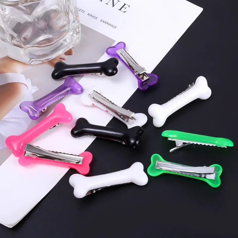 Dog Bone Hairpins for Women – Stylish Hair Accessories