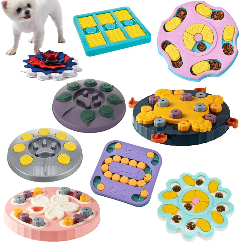 Interactive Dog Puzzle Toy - Slow Feeder & IQ Booster