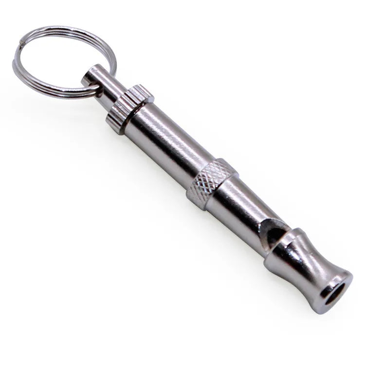 Stainless Steel Dog Training Whistle – Bark Control & Training Tool