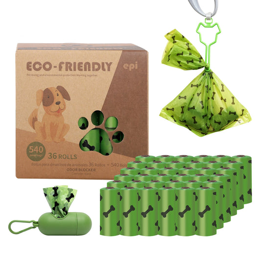 Biodegradable Dog Poop Bags with Dispenser – Eco-Friendly Pet Waste Bags