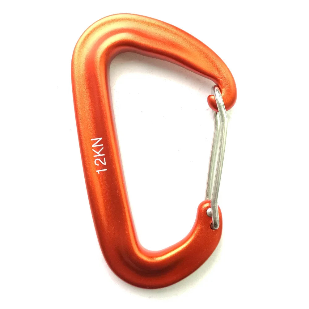 12KN Heavy-Duty Dog Safety Carabiner – Auto-Locking Clip for Leashes, Outdoor Hiking, and Camping