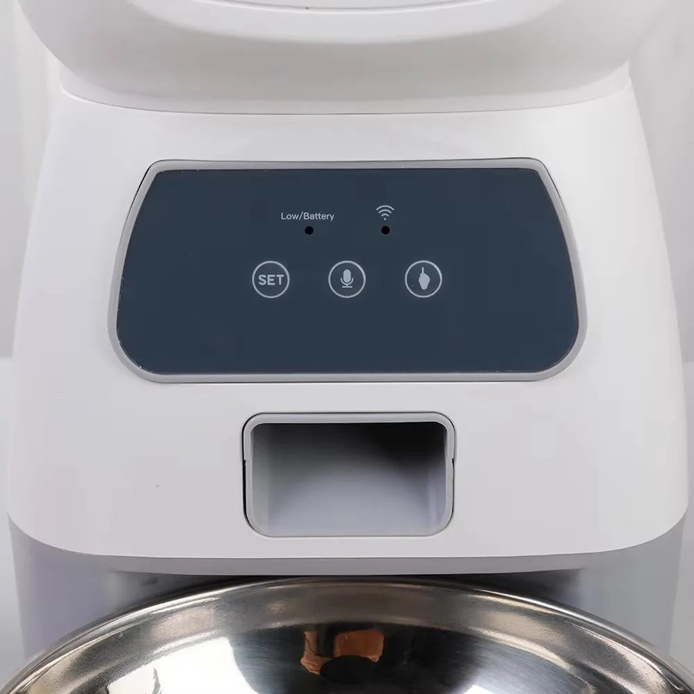 3.5L Smart Automatic Pet Feeder with Voice Recorder