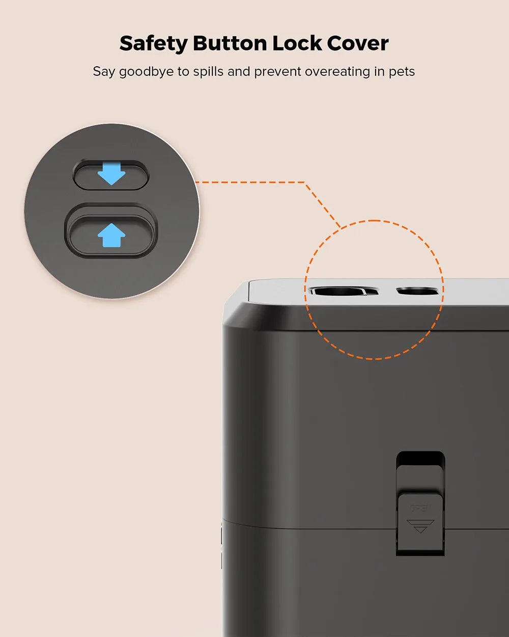 Smart Automatic Pet Feeder with Timed Meal Control and Spill Prevention