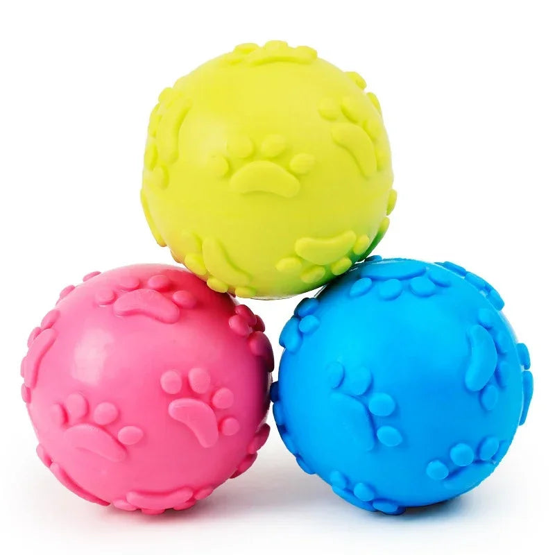 Indestructible Dog Toy for Small Dogs – Teeth Cleaning & Chew Training Ball – Durable, Non-Toxic Pet Toy