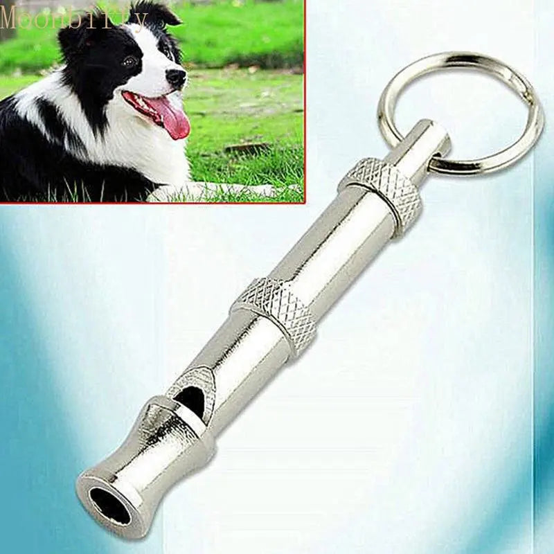 Stainless Steel Dog Training Whistle – Bark Control & Training Tool